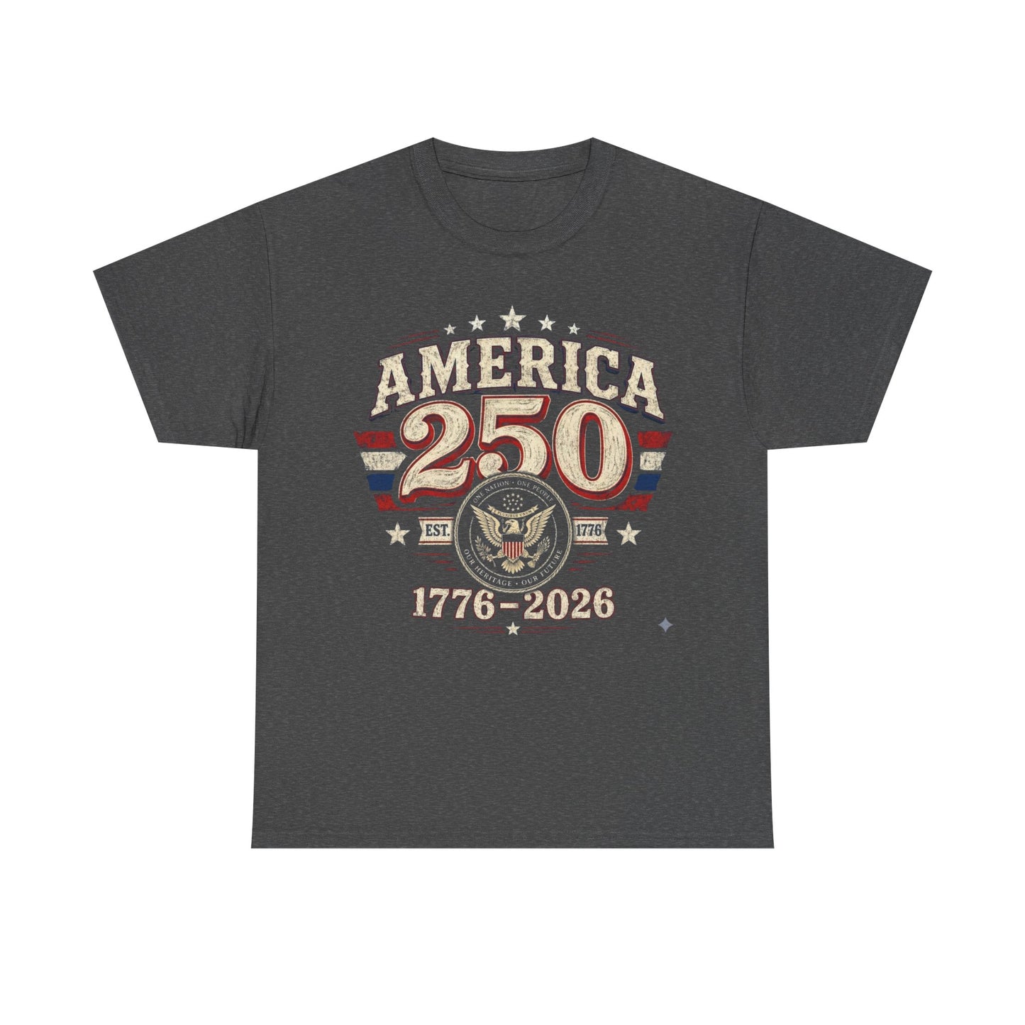 America 250 T‑Shirt — 1776–2026 Bicentennial Celebration Tee