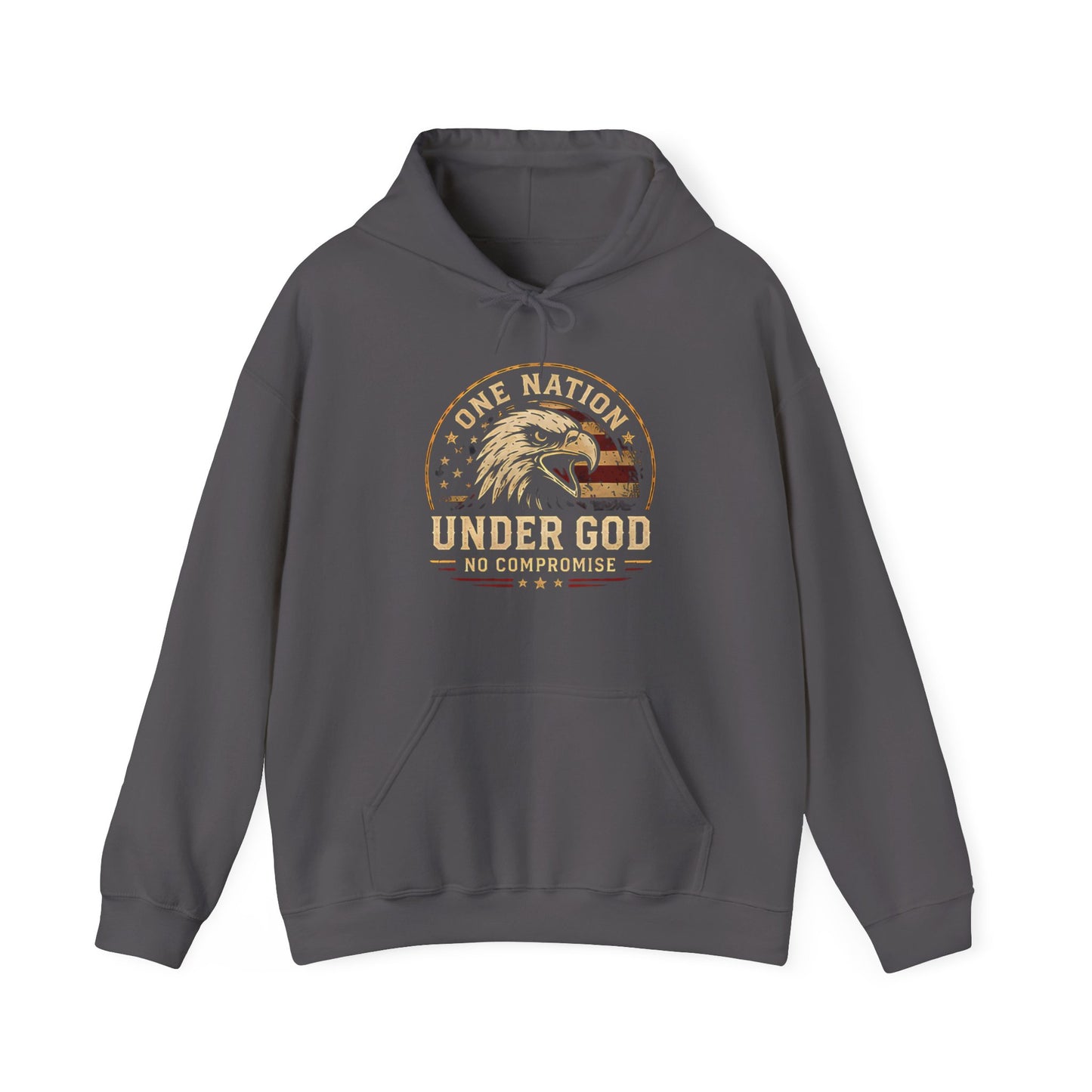 Under God Eagle Hoodie — "One Nation Under God" Patriotic Pullover