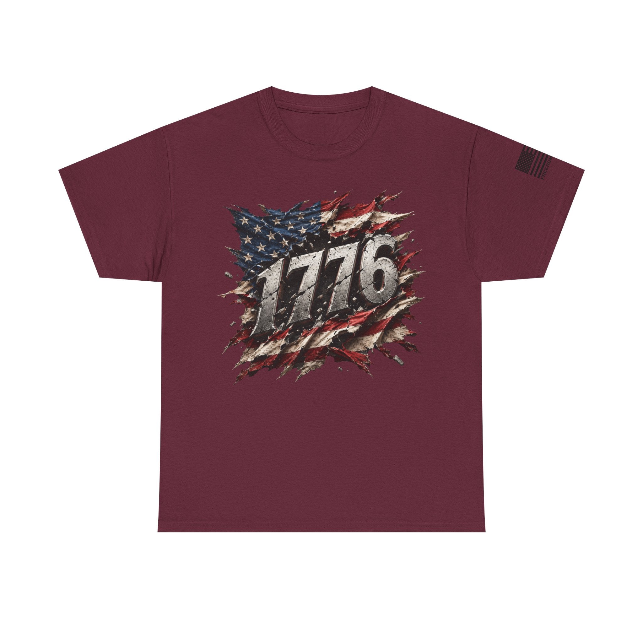 1776 American Flag T‑Shirt