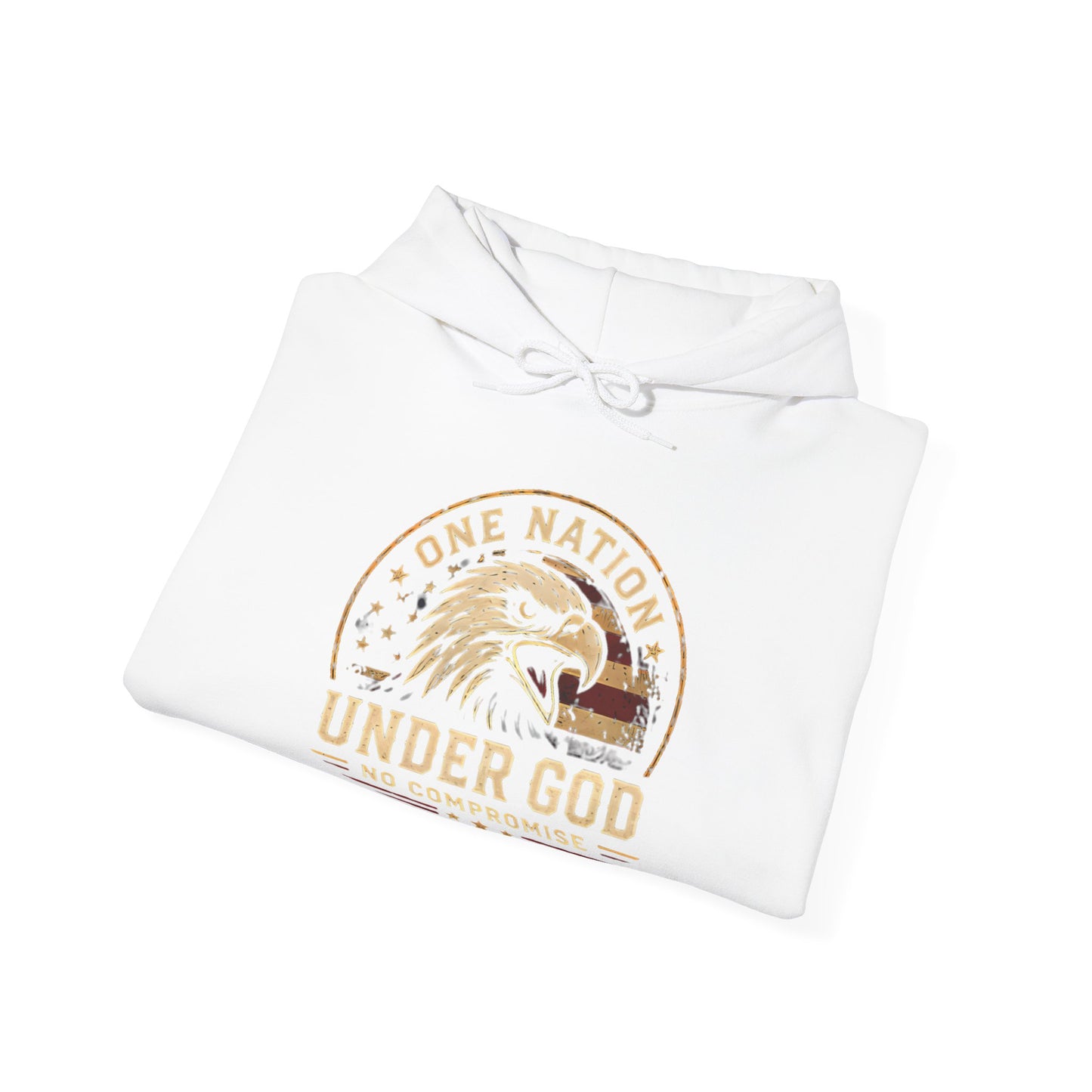 Under God Eagle Hoodie — "One Nation Under God" Patriotic Pullover